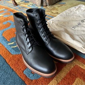 Nisolo All Weather Boot Andres Sz 10 Black